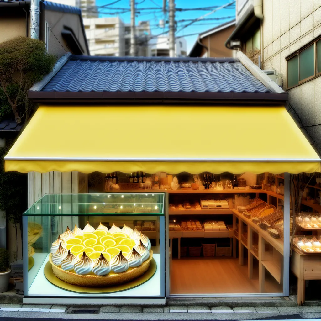 도쿄 골목길 레몬파이 맛집 탐방 - 현지 감성 가득한 디저트의 매력 알아보기