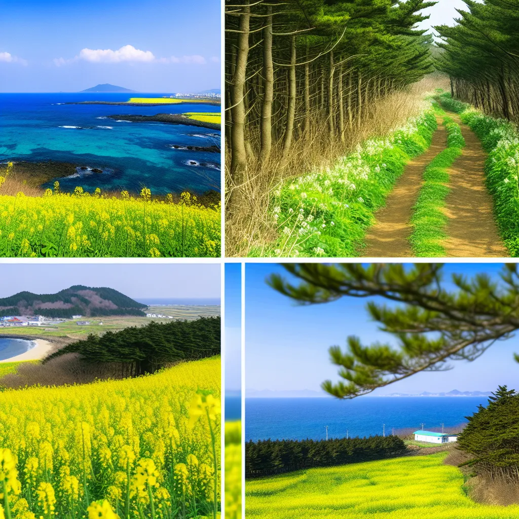 4월 제주도 걷기 좋은 명소 추천, 날씨·코스·준비물까지 완벽 가이드