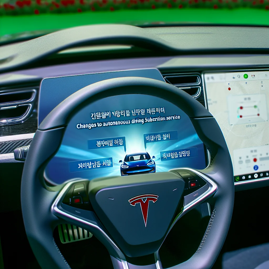 테슬라 자율주행 유료 구독 서비스 변화 2026 – 최신 정책과 실질적 팁 총정리