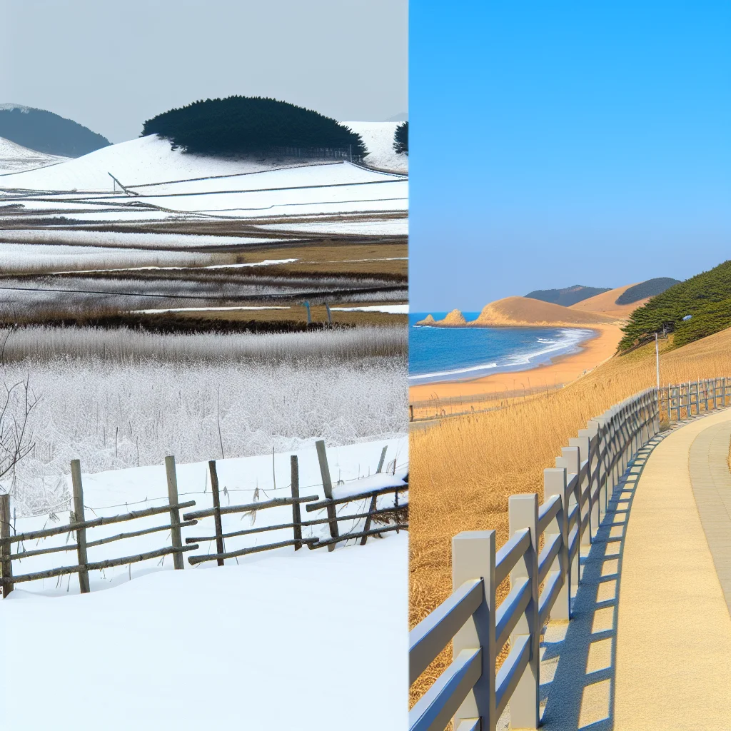 2월 국내 겨울과 초봄 여행지 추천 – 설경 체험부터 남해 바다 산책까지 완벽 안내