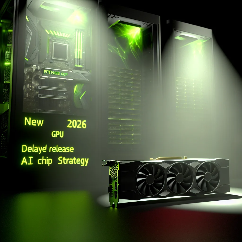 엔비디아 2026년 신형 GPU 출시 지연, AI 칩 전략 전환 이유와 영향 총정리