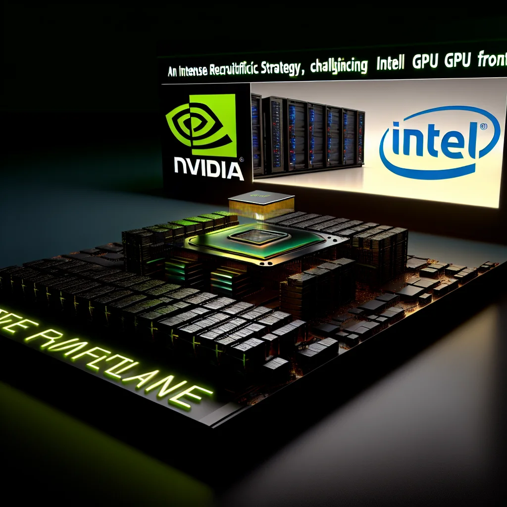 엔비디아 인재 영입 전략 인텔 GPU 도전 2026, 젠슨 황의 대응법 분석