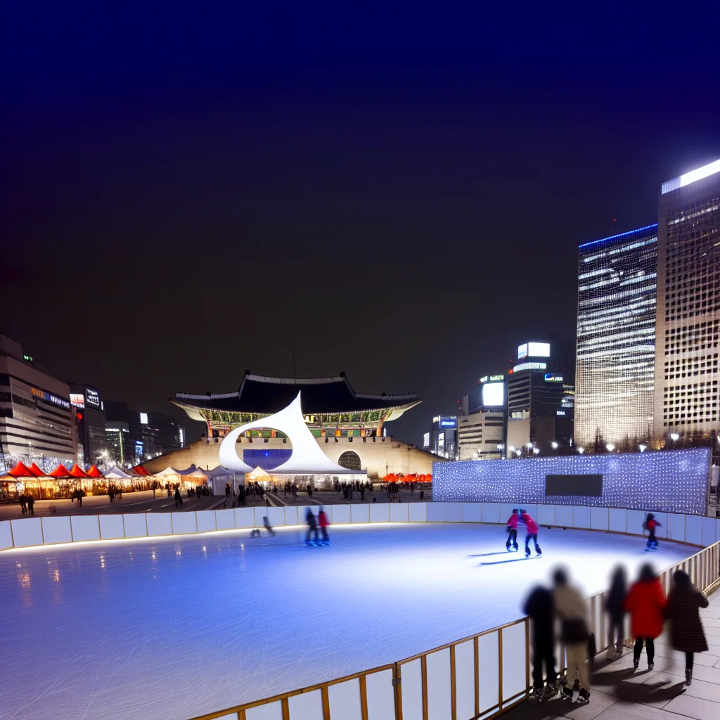 서울 데이트 명소 추천 2026 - 광화문 야경, 서울광장 스케이트장, 성수동 마켓, 대학로 공연장 등 겨울 분위기가 느껴지는 서울 대표 문화 공간 풍경